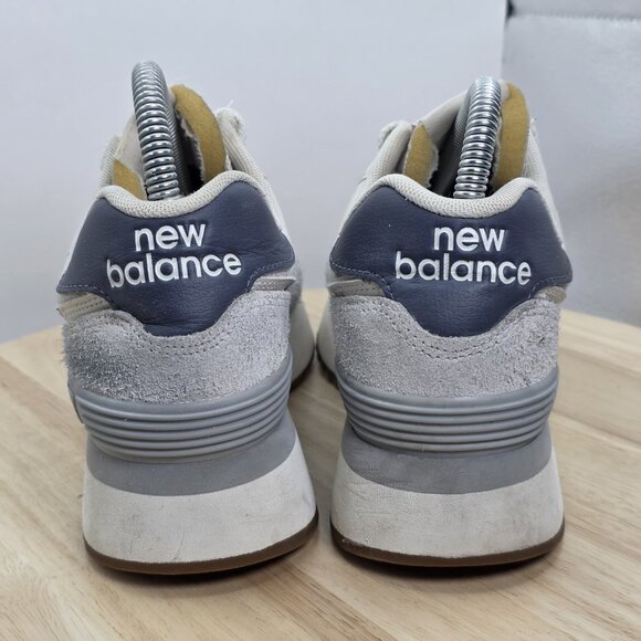 New Balance 574 Moonbeam Dark Arctic Grey Womens US 8 - WL574ZQA - Picture 6 of 9
